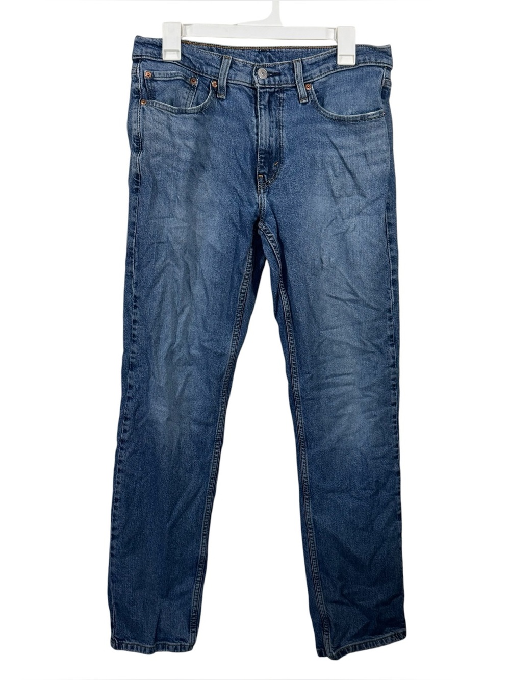 Levi's 514 31x32 Medium Wash Straight Leg Jeans